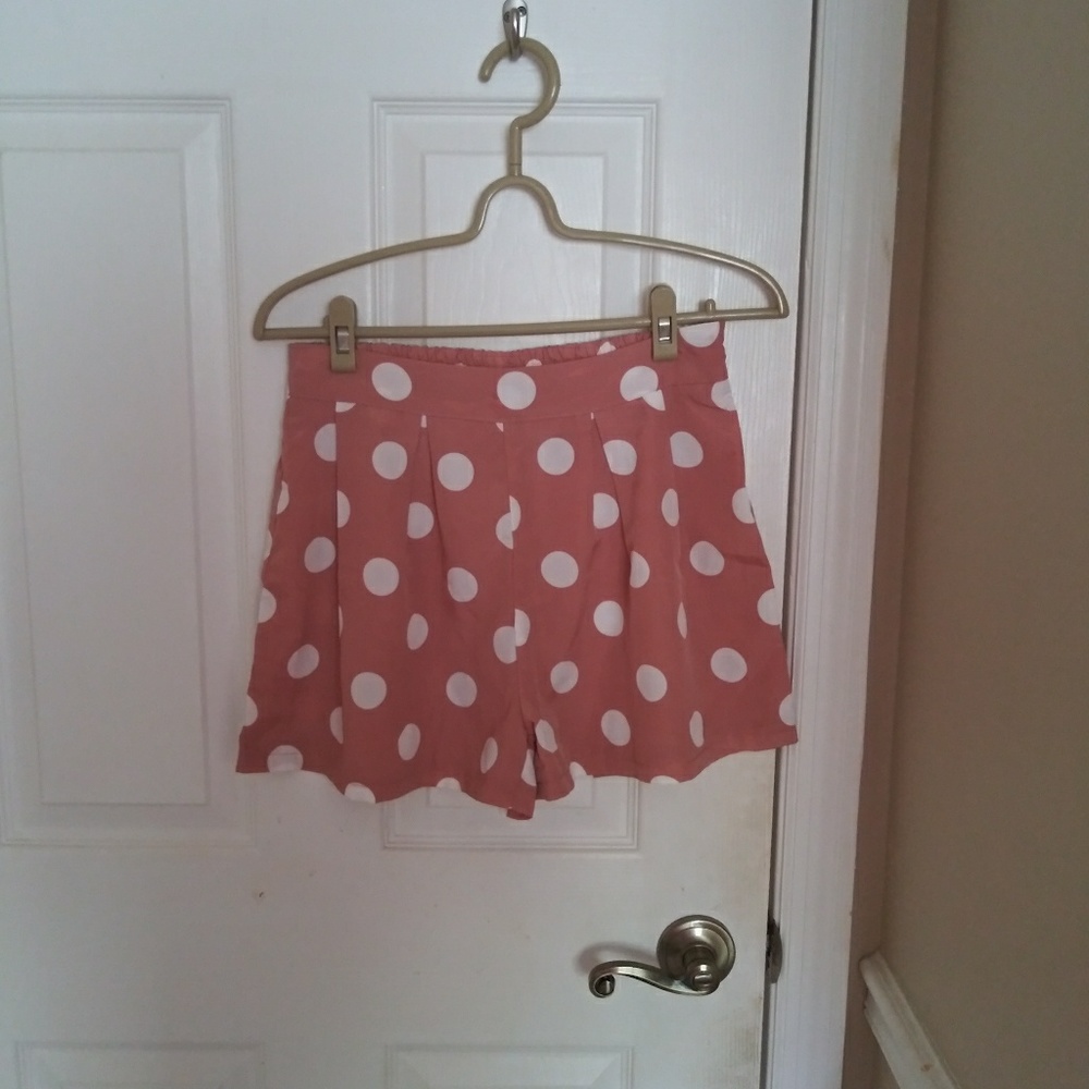 Polka dot shorts